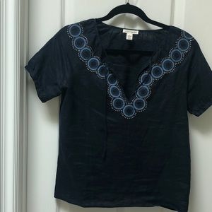 Linen Mexican blouse